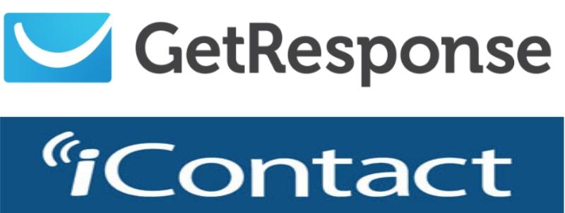 GetResponse iContact Logos