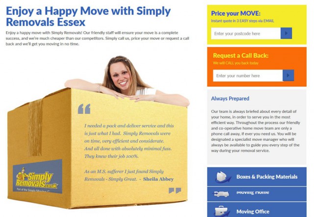 Simply Removals Example
