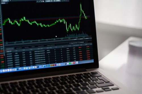 Stock Market Laptop