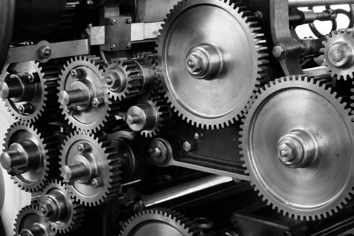 Gears Cogs Industrial Machinery