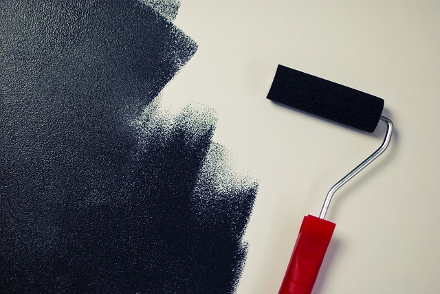 Black Painting Wall